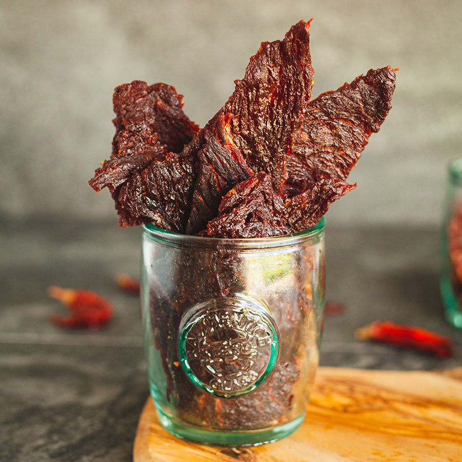 Sweet & Spicy Beef Jerky (3oz bag) by BeefJerky.com