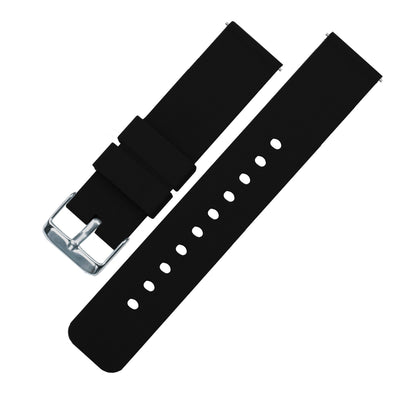 Samsung Galaxy Watch4 | Silicone | Black by Barton Watch Bands