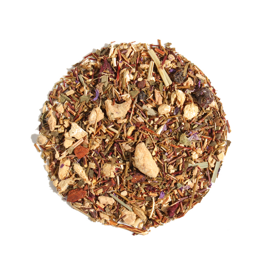 Blueberry Ginger Herbal Tea by Plum Deluxe Tea