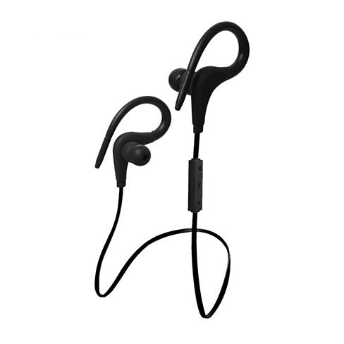 Bluetooth Headphone with Secure Ear Hook and Remote by VistaShops