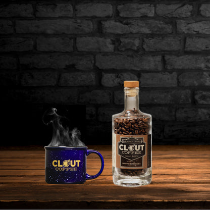 Single Malt Whisky | Whole Bean Gift Bottle 10oz by Clout Coffee