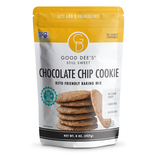 Chocolate Chip Keto Cookie Mix - Gluten Free and No Added Sugar by Good Dee's