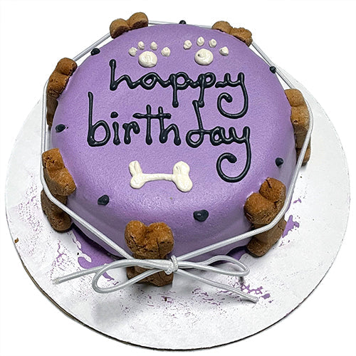 Purple Dog Cake (Perishable) by Bubba Rose Biscuit Co.