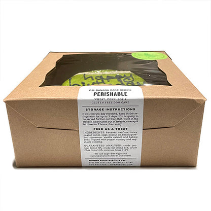 Tennis Ball Dog Cake (Perishable) by Bubba Rose Biscuit Co.