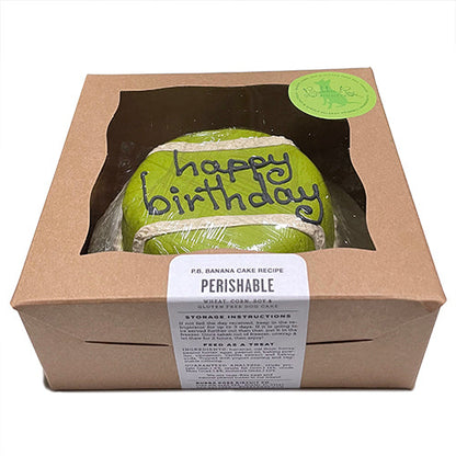 Tennis Ball Dog Cake (Perishable) by Bubba Rose Biscuit Co.