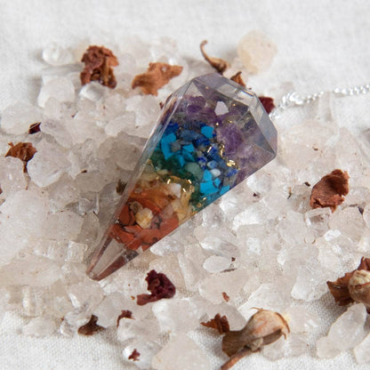 Crystal Orgone Pendulums by Tiny Rituals