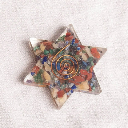 Orgone Gemstone Stars by Tiny Rituals