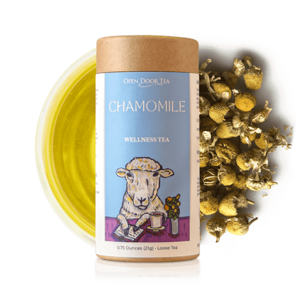 Chamomile Flowers by Open Door Tea