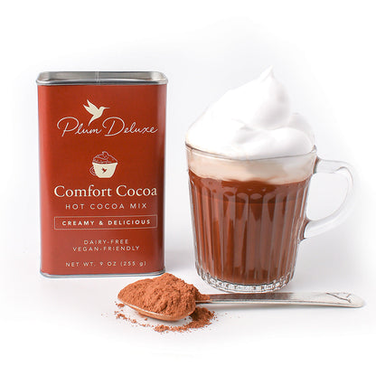 Comfort Cocoa Hot Cocoa Mix (Dairy-Free) by Plum Deluxe Tea