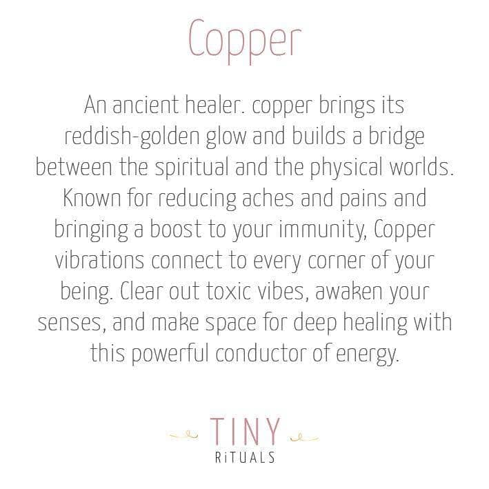 Copper Healing Heart by Tiny Rituals