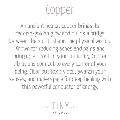 Copper Healing Heart by Tiny Rituals