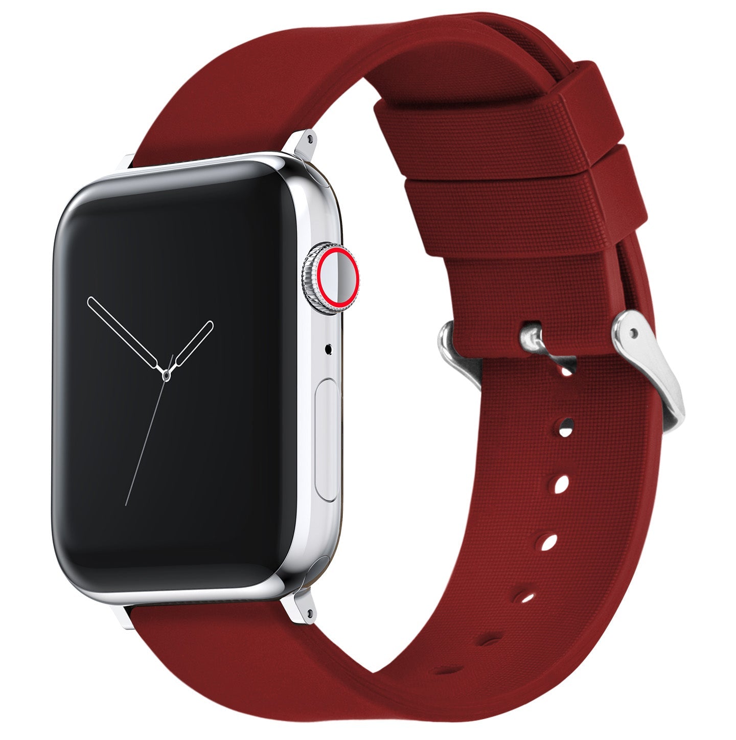 Apple Watch | Silicone | Crimson Red by Barton Watch Bands