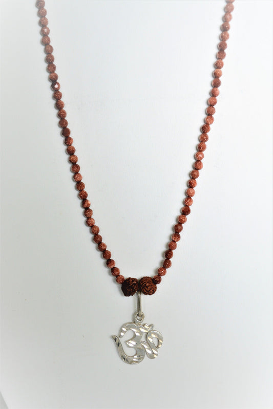 Necklace with silver pendant by OMSutra