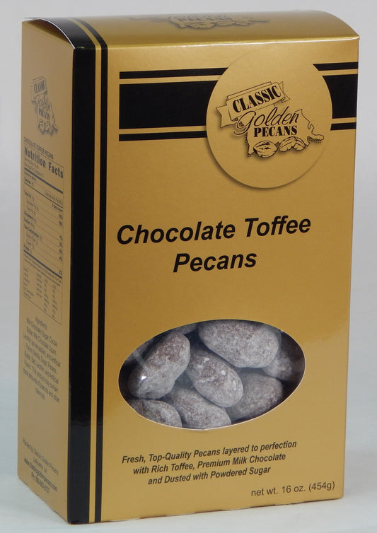 Chocolate Toffee Pecans by Classic Golden Pecans