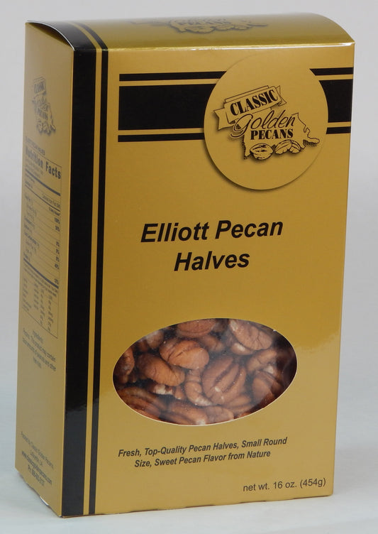 Elliott Pecan Halves by Classic Golden Pecans