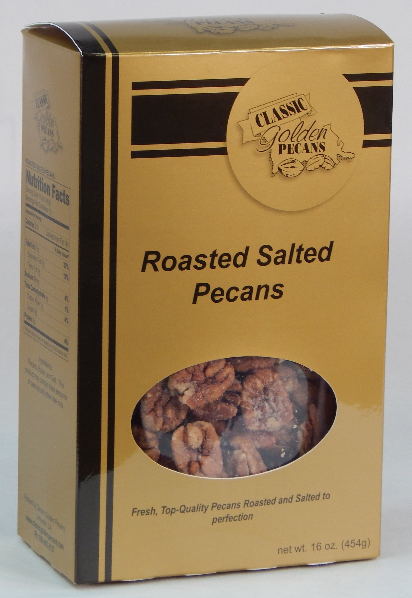 Roasted Salted Pecans by Classic Golden Pecans