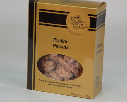 Praline Covered Pecans by Classic Golden Pecans