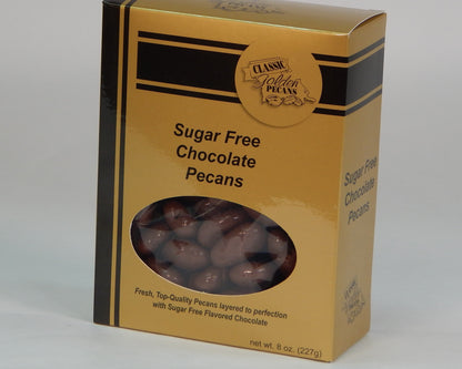 Sugar Free Chocolate Pecans by Classic Golden Pecans