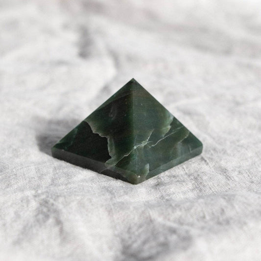 Green Jade Pyramid by Tiny Rituals