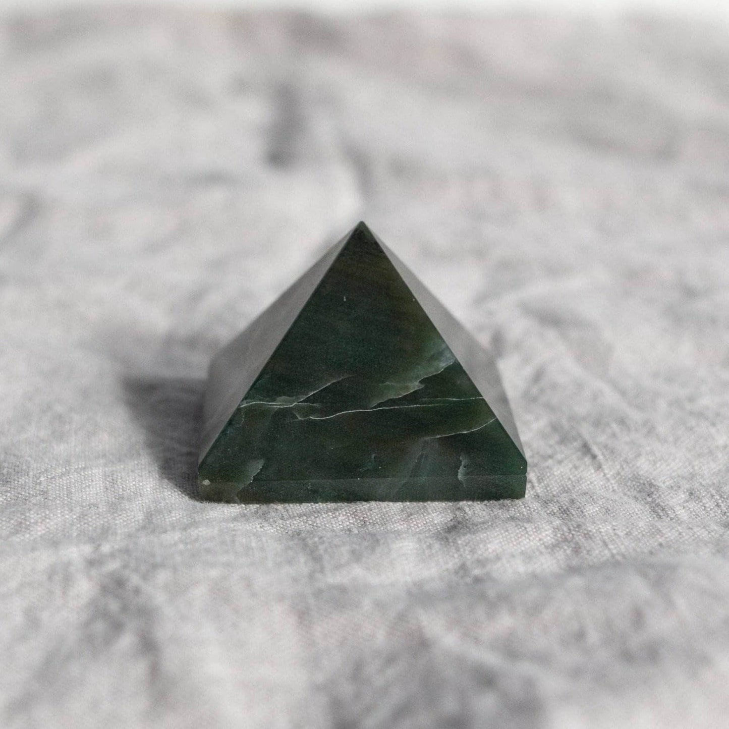 Green Jade Pyramid by Tiny Rituals