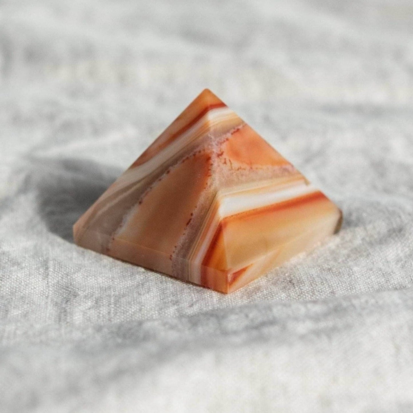 Carnelian Pyramid by Tiny Rituals