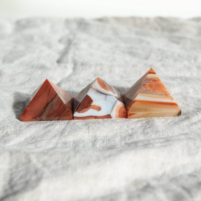 Carnelian Pyramid by Tiny Rituals