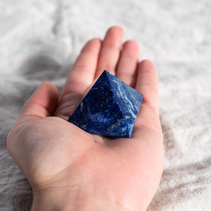 Lapis Lazuli Pyramid by Tiny Rituals