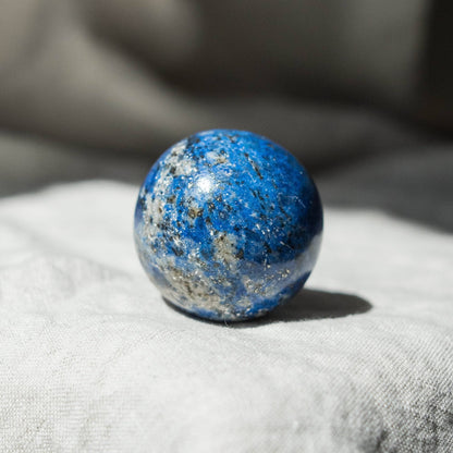 Lapis Lazuli Sphere with Tripod by Tiny Rituals