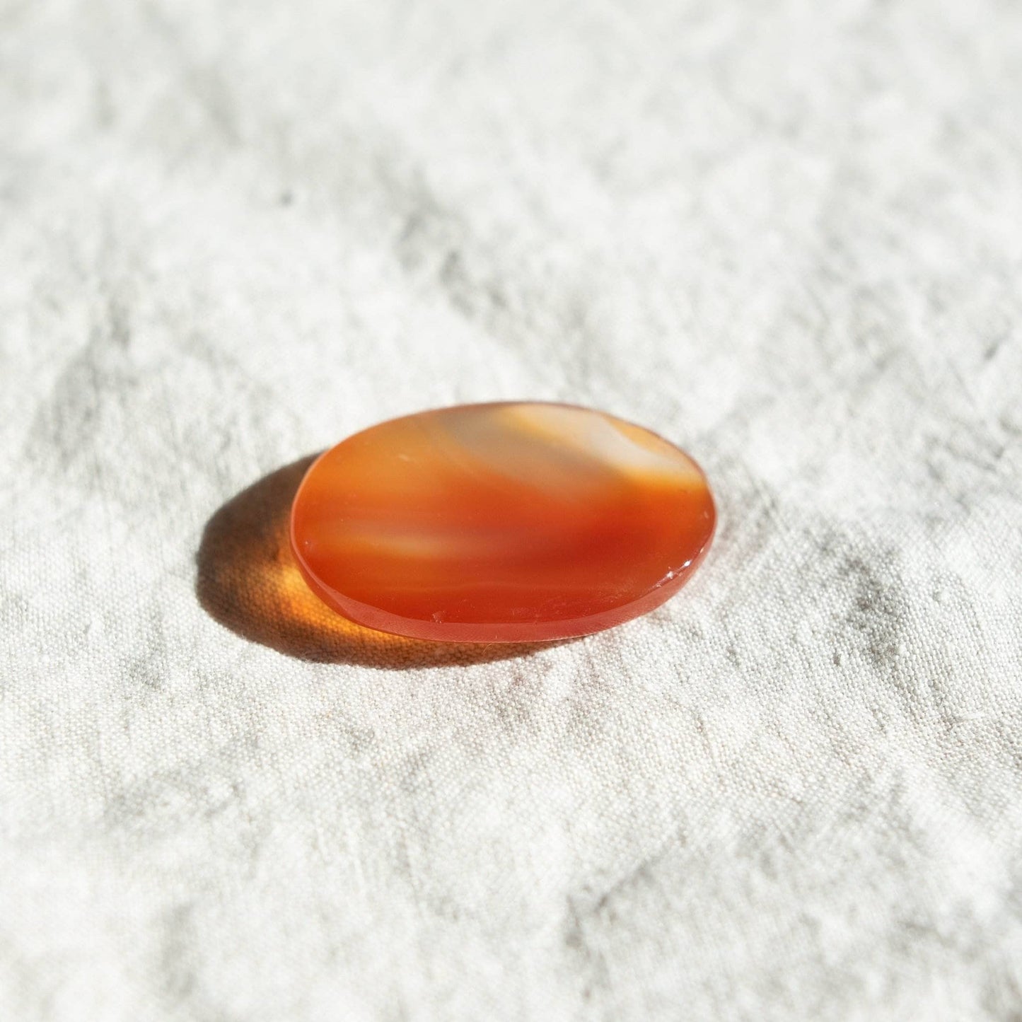 Carnelian Worry Stone by Tiny Rituals