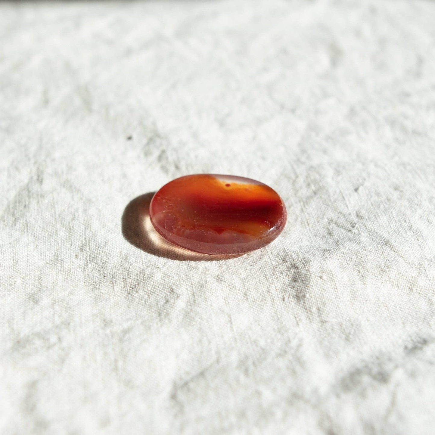 Carnelian Worry Stone by Tiny Rituals