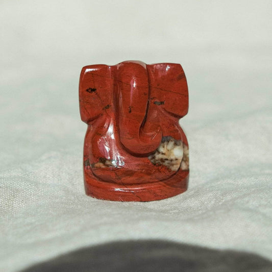 Red Jasper Ganesh by Tiny Rituals