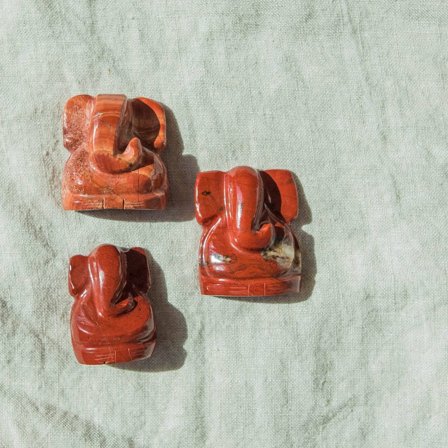 Red Jasper Ganesh by Tiny Rituals