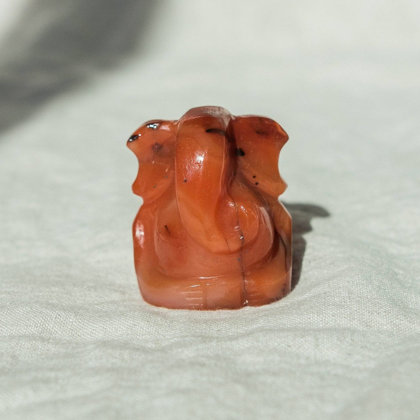 Carnelian Ganesh by Tiny Rituals