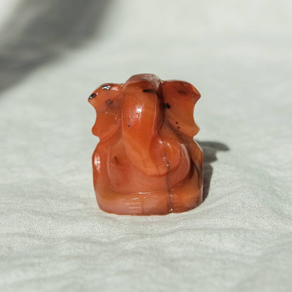 Carnelian Ganesh by Tiny Rituals