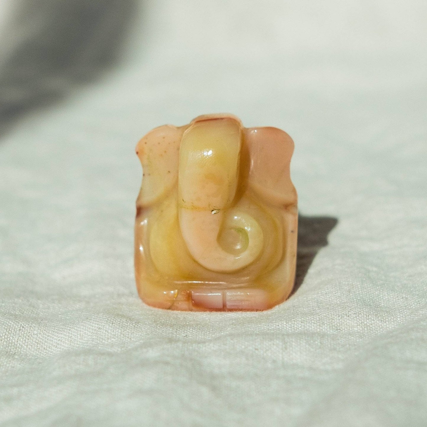 Carnelian Ganesh by Tiny Rituals