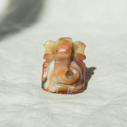 Carnelian Ganesh by Tiny Rituals