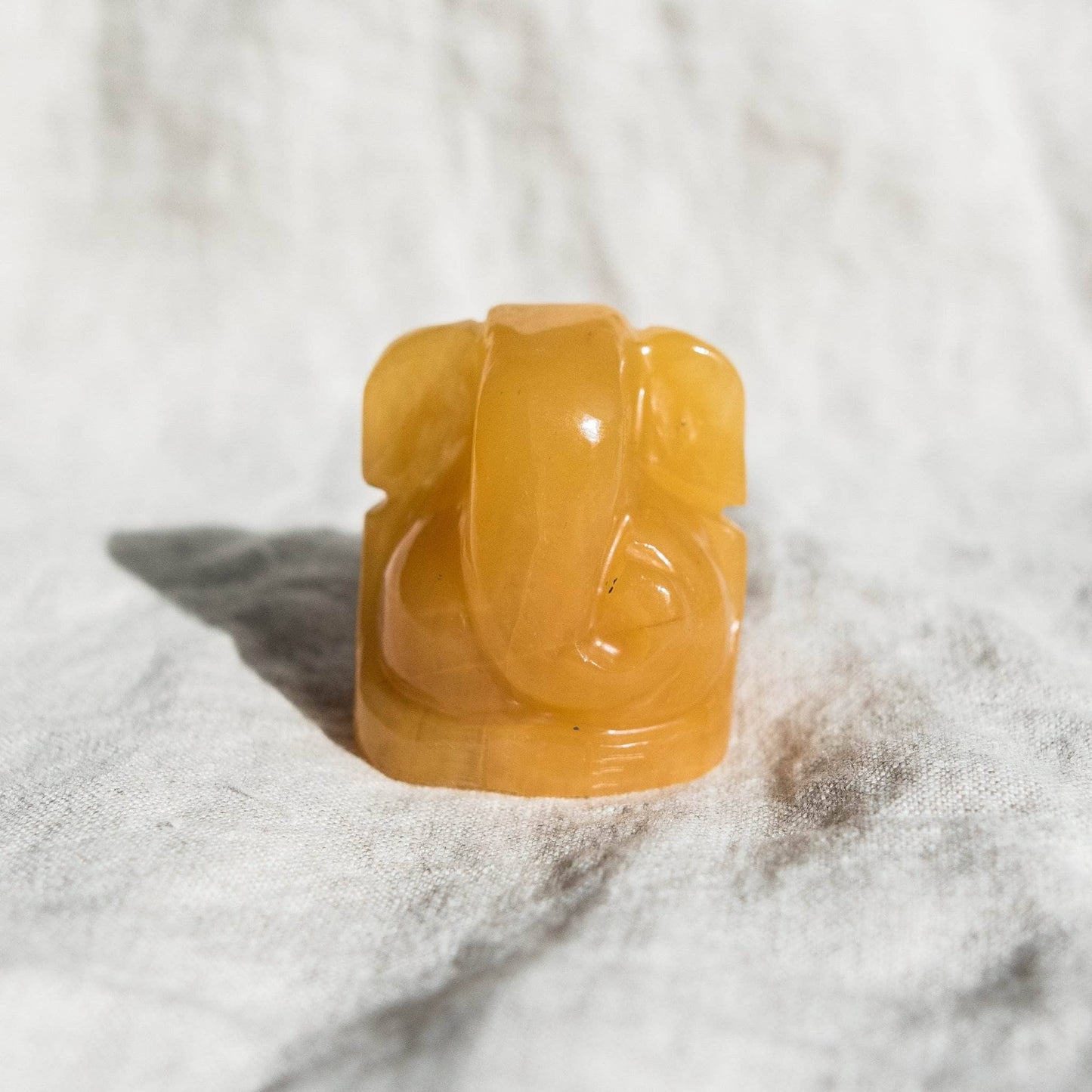 Yellow Aventurine Ganesh by Tiny Rituals