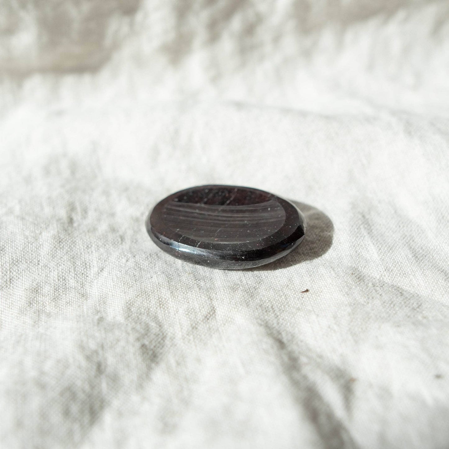 Garnet Worry Stone by Tiny Rituals