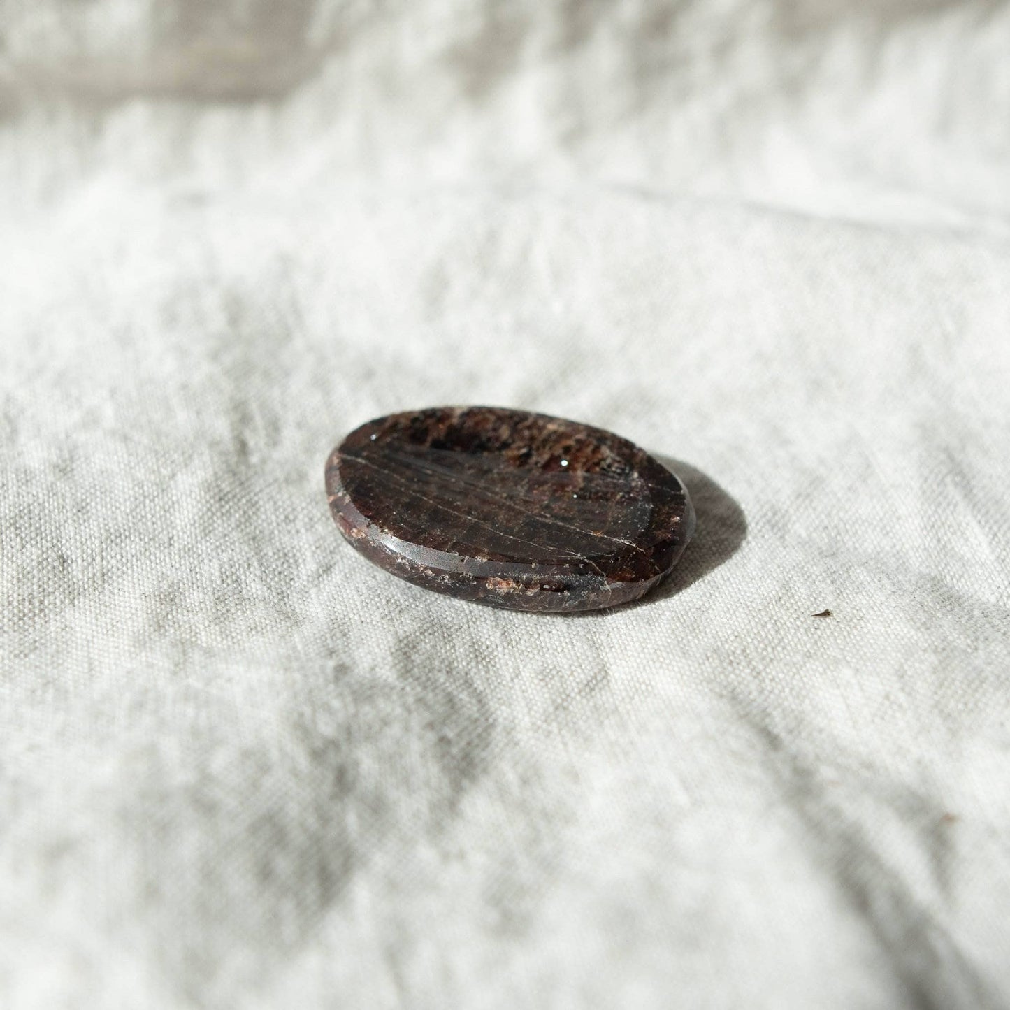 Garnet Worry Stone by Tiny Rituals