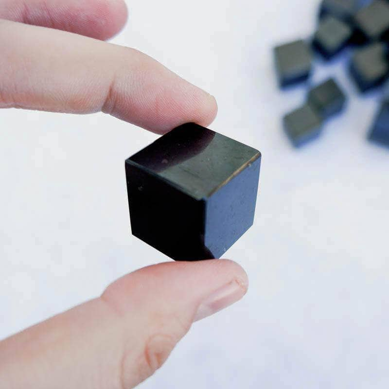 Black Tourmaline Cube by Tiny Rituals