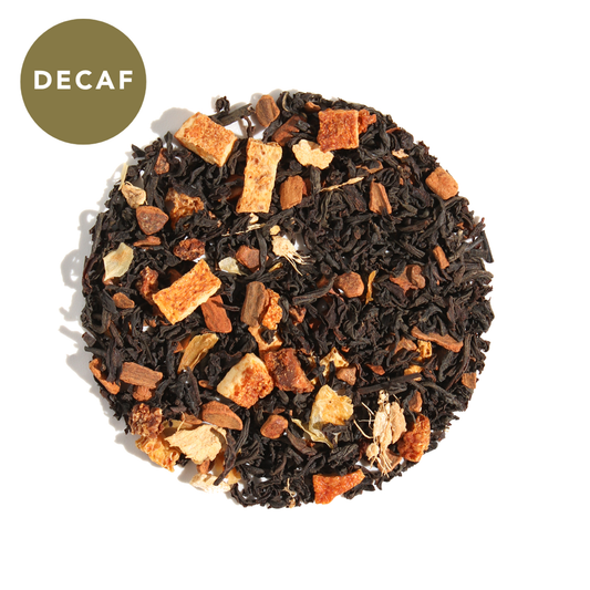Comfort Blend Decaf Black Tea (Orange - Cinnamon) by Plum Deluxe Tea