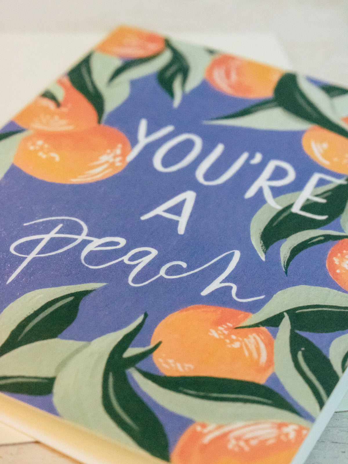 You're A Peach Card by Ash & Rose