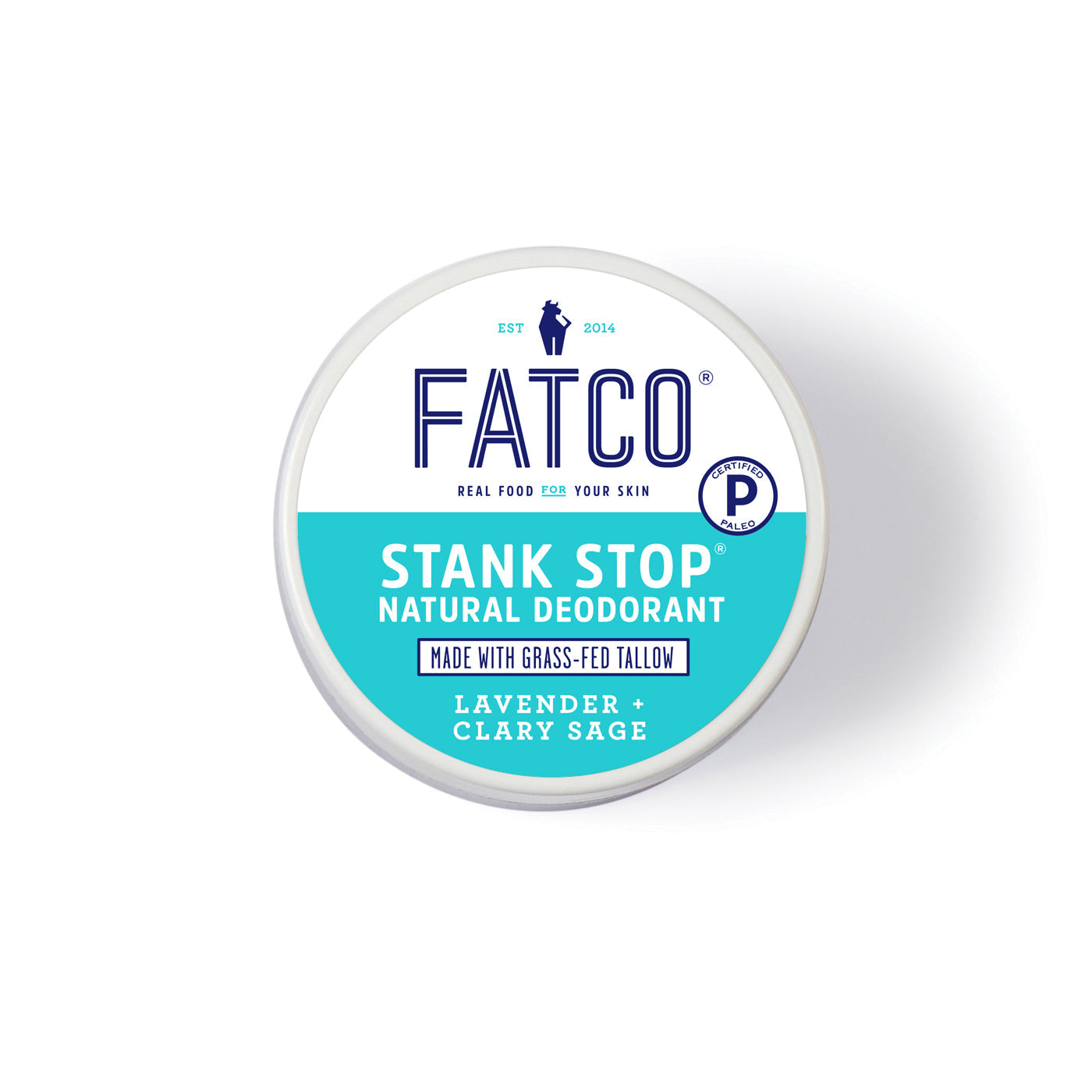 Stank Stop Cream Deodorant, Lavender+Sage, 2 Oz by FATCO Skincare Products