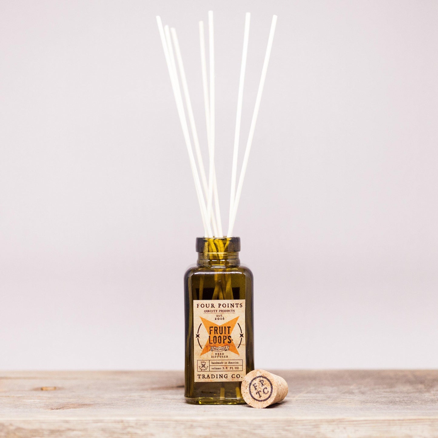 Fruit Loops 3.4oz reed Diffuser by Four Points Trading Co.