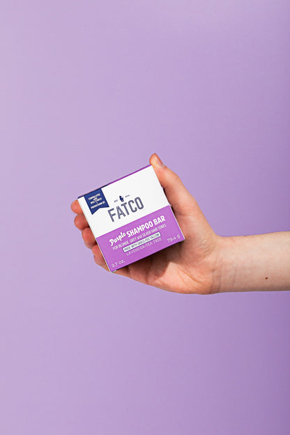 Purple Shampoo Bar by FATCO Skincare Products