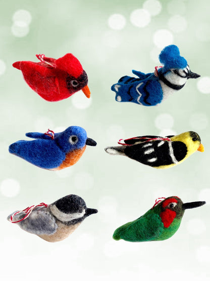 North American Bird Ornament by Ash & Rose