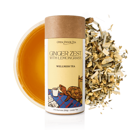 Ginger Zest with Lemongrass by Open Door Tea