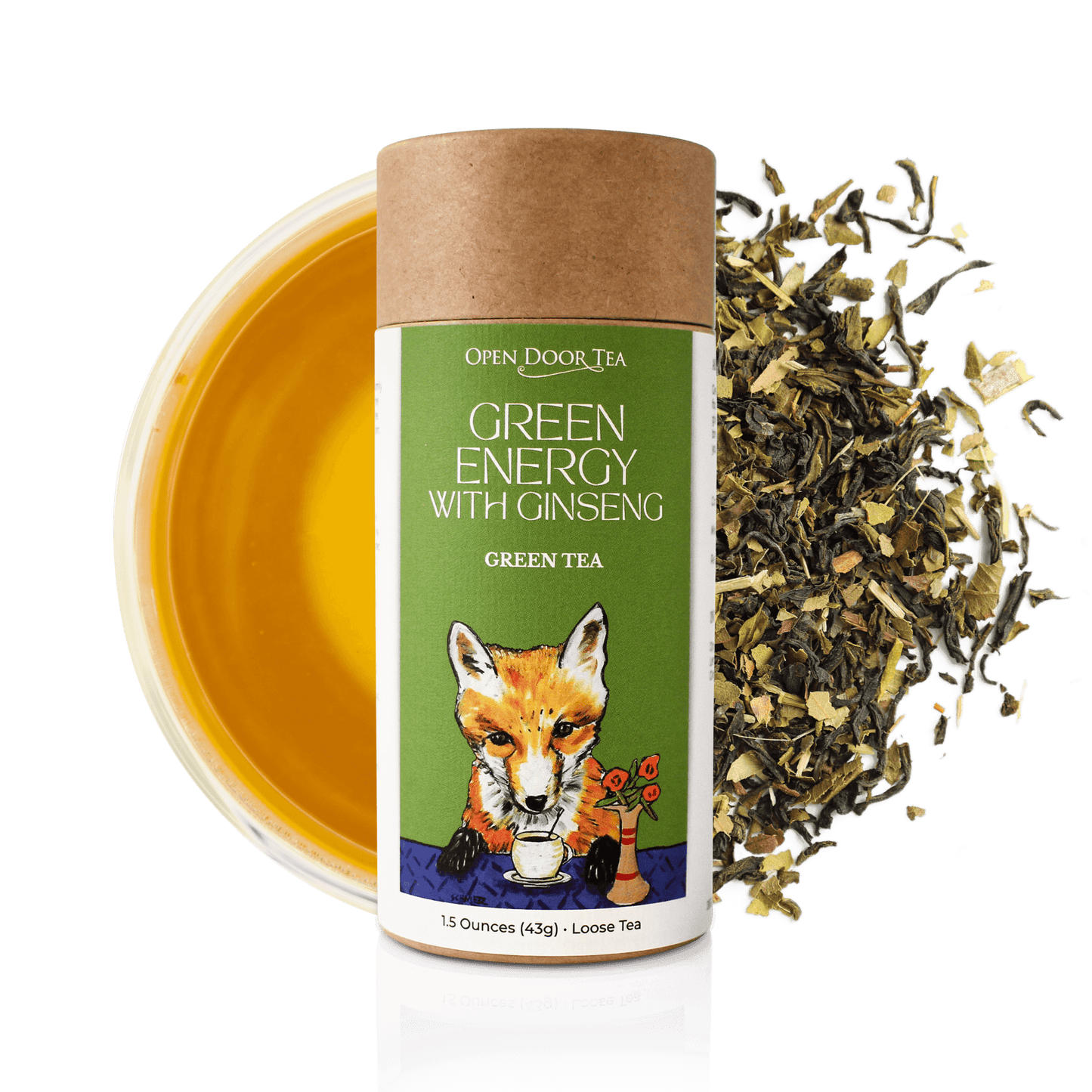 Green Energy with Ginseng by Open Door Tea