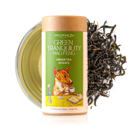 Green Tranquility Maofeng by Open Door Tea