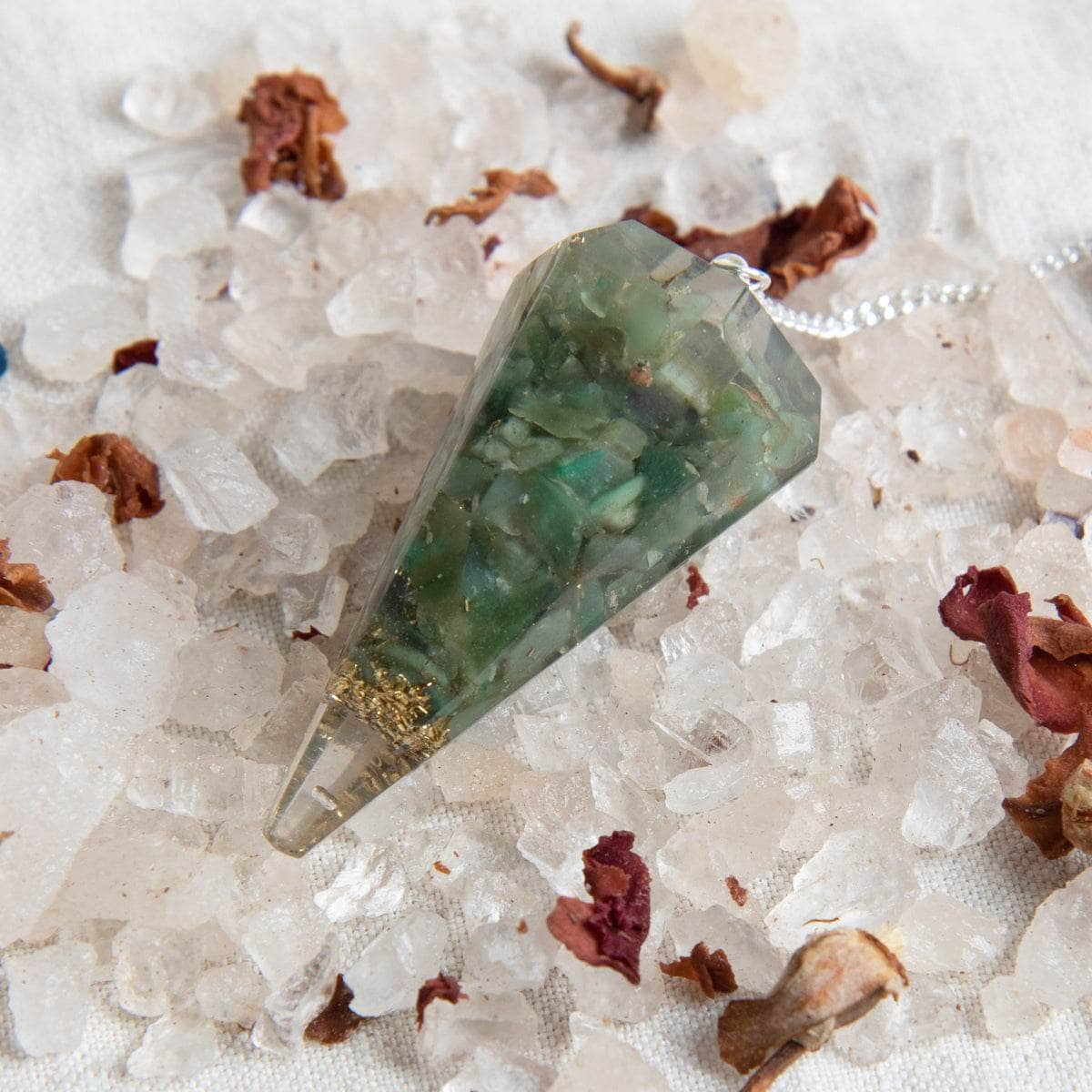 Crystal Orgone Pendulums by Tiny Rituals